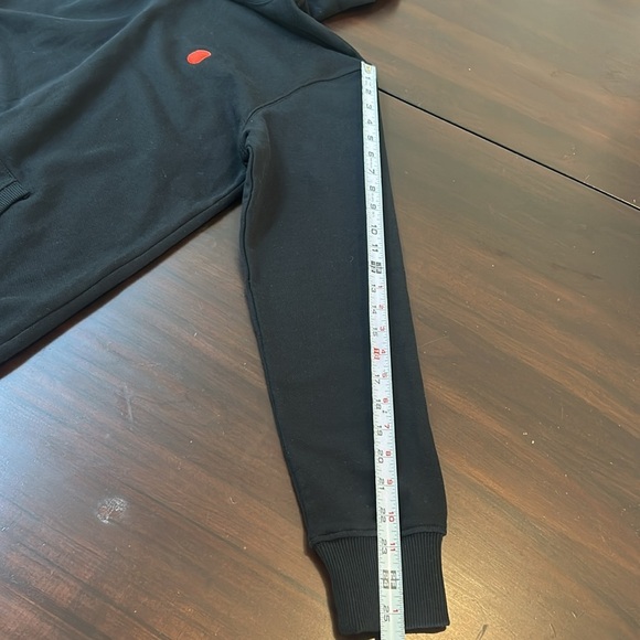 KOTN Men’s Black Cotton Pullover Hoodie Size M Made in Egypt - Picture 14 of 16